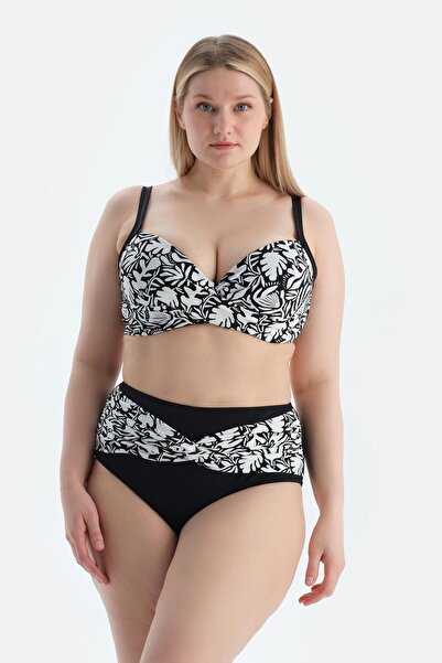 Dagi Multicolor Yüksek Bel Bikini Alt