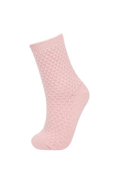 DeFacto Women's 2-Piece Winter Boot Socks D0998Axns