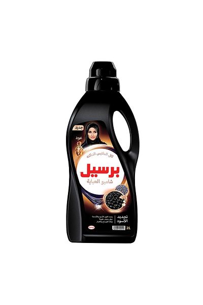 Persil غسول عباية سائل برائحة العود، سعة 2 لتر، منظف عميق برائحة العود تدوم طويلاً