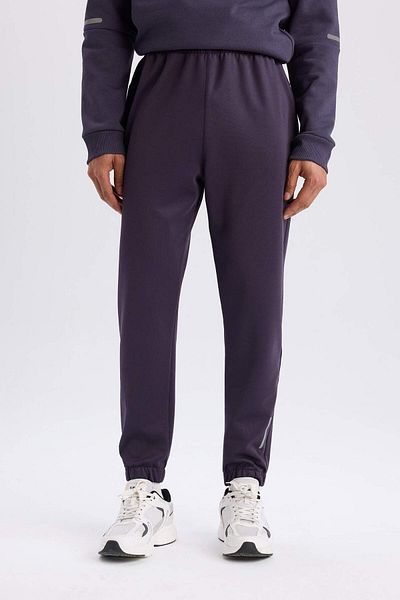 DeFacto DeFactoFit - Pantaloni de sport Jogger pentru atlet, cu potrivire standard, buzunare drepte și picior elastic în talie D3742AX24WN