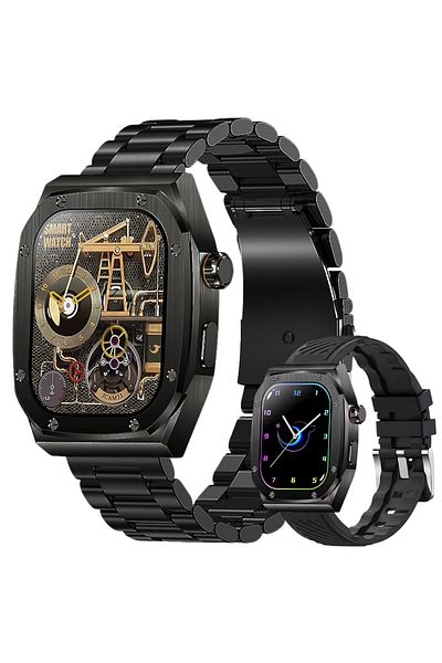 KleVero Ceas Barbati Smartwatch 2.1 Klevero® Negru