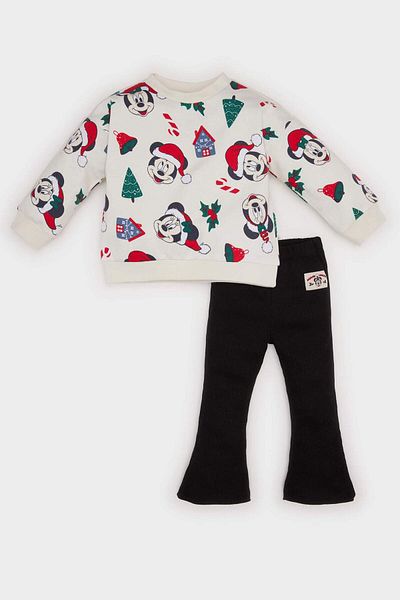 DeFacto Baby Girl Sweat Set