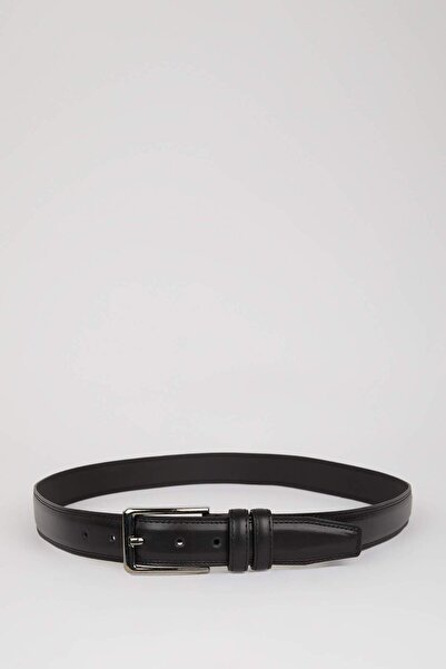 DeFacto Ανδρική ζώνη από συνθετικό δέρμα casual D3294AXNS