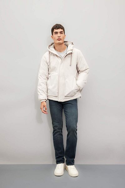 DeFacto Regular Fit Hooded Zipper Coat C6595Ax24Au