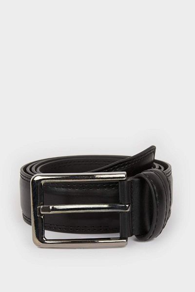 DeFacto Men's Faux Leather Casual Belt D3294Axns