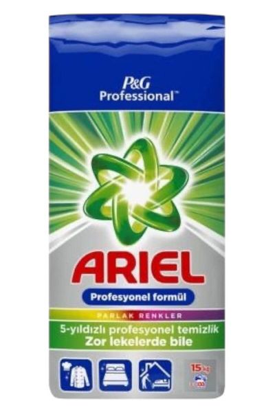 Ariel Detergent De Rufe Pudra Universal Automat Professional Fresh 15Kg, 100 Spalari