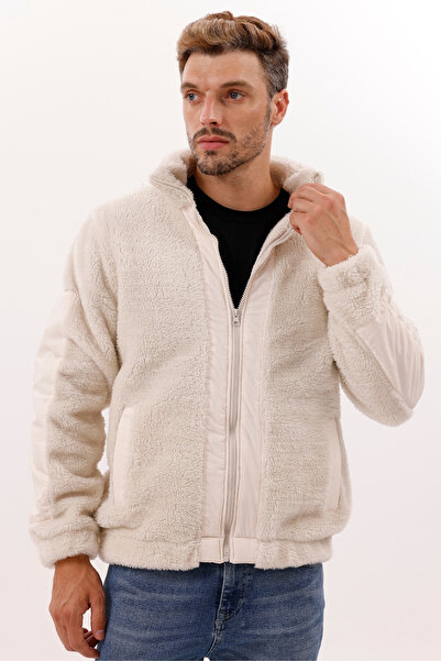 freemen Чоловічий Екру Плюшевий Вітрозахисний Welsoft Подвійний Зимовий Пальто