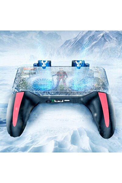BUGHY'S Cooler Gamepad Smartphone Premium, Dual Fan, PowerBank, Ergonomic Design,