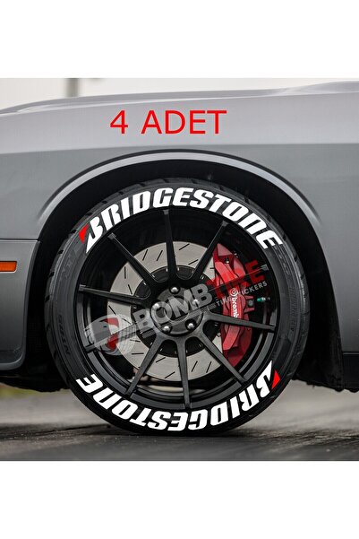 bombtire Bridgestone إطار حروف السيارات/ملصق المحرك شعار النبالة حروف منقوشة ...