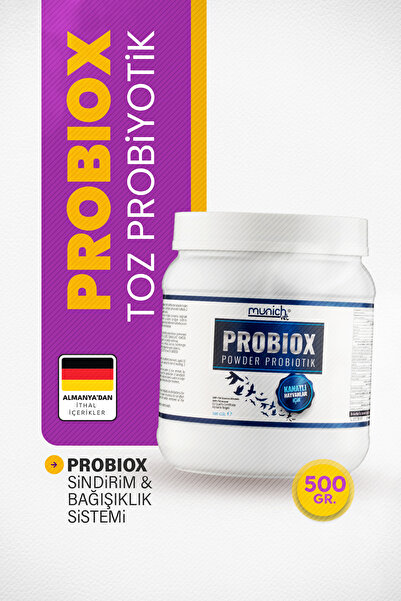 Munich Vet Probiox Probiyotik Prebiyotik Vitaminler 500 gr
