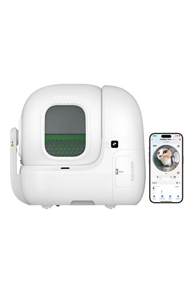 Petkit Purobot Max Pro Akıllı Kedi Tuvaleti Beyaz (Resmi Distribütör Garantili)