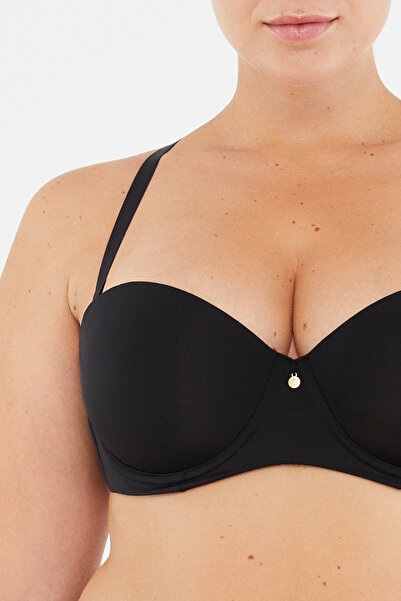 Dagi Siyah Calla Straplez Desteksiz Sütyen