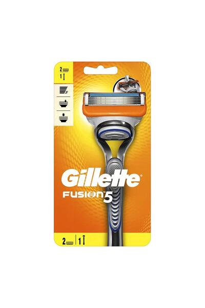 Gillette Fusion Tıraş Makinesi + 2 Yedek Tıraş Bıçağı