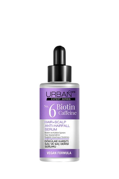 Urban Care مصل العناية المضاد للقشعريرة من إكسبرت رقم 6 بيوتين وكافيين - 50 مل - نباتي