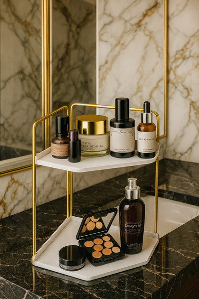 Okay Διακοσμητικός Ξύλινος Οργανωτής |   Οργανωτής από ανοξείδωτο χάλυβα – Κουζίνα, Μπάνιο, Σαλόνι, Γραφείο