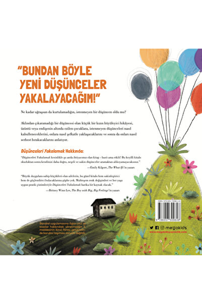 megakidslab Düşünceleri Yakalamak | 6-9 Yaş Türkçe Çocuk Hikaye Kitabı