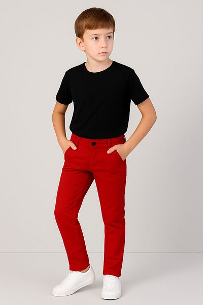 İ.Can Boy's Red Pants