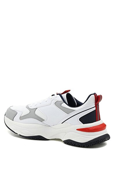 U.S. Polo Assn. U.S Polo Assn. Solıdar Beyaz-Laci-Kırmızı Erkek Günlük Spor Ayakk