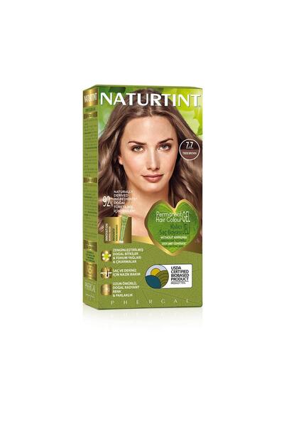 NATURTINT 7.7 Doğal Teide Kahvesi Doğal Saç Boyası 170ML
