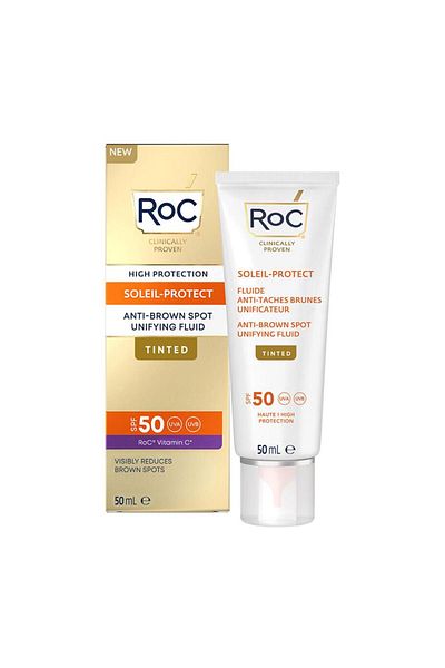 Roc Soleil-Protect Anti-Brown Spot Unifying Fluid Tinted Anti-Blemish and Tone Equalizing Facial Sunscreen