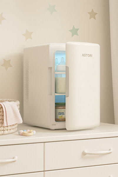 AstroAI Mini Buzdolabı 6L – Isıtma & Soğutma Özellikli (12V/220V, Ev & Araç Kullanımı)
