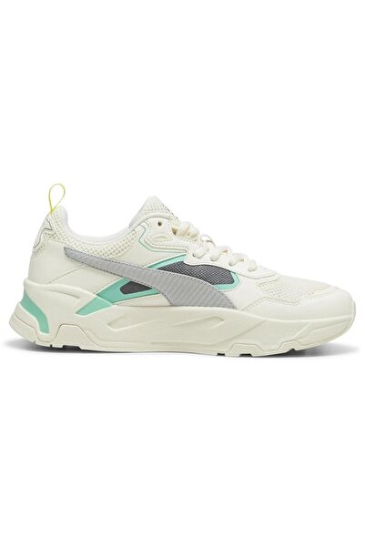 Puma 307950 05 Ferrari Trinity Krem-Gri-Yeşil Erkek Spor Ayakkabı
