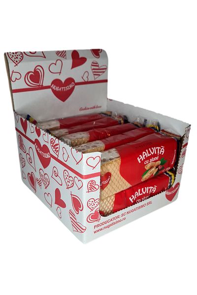 NUGATISIMO Soft Peanut nougat 150 gr set of 10 pieces