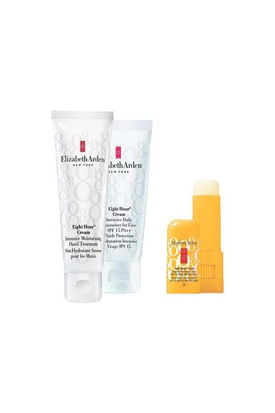 Elizabeth Arden كريم ترطيب لمدة 8 ساعات - مجموعة من 3 قطع
