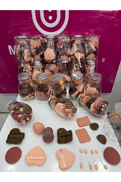 Moda Beauty KOZMETİK KAVANOZ MAKYAJ SÜNGERİ