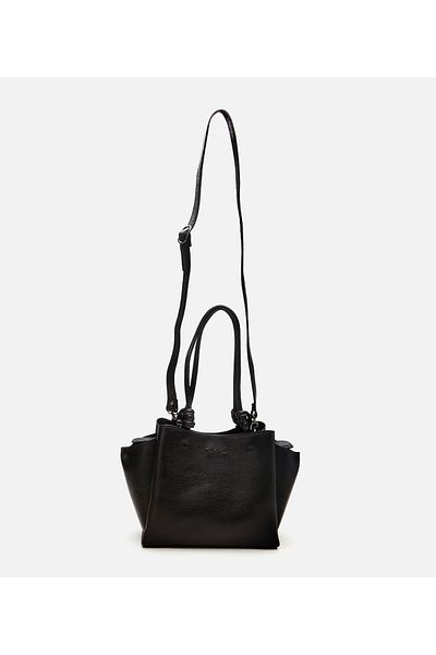 Hotiç Women's Leather Black Shoulder Bag