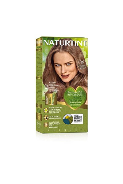6G Koyu Altın Sarısı Doğal Saç Boyası 170ML