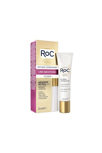 Roc كريم العين المضاد للتجاعيد والتجاعيد من ريتينول كوريكسيون 15 مل