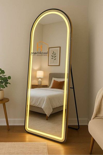 Al Saada Home LED Mirror Stand and Hanging - 80*180