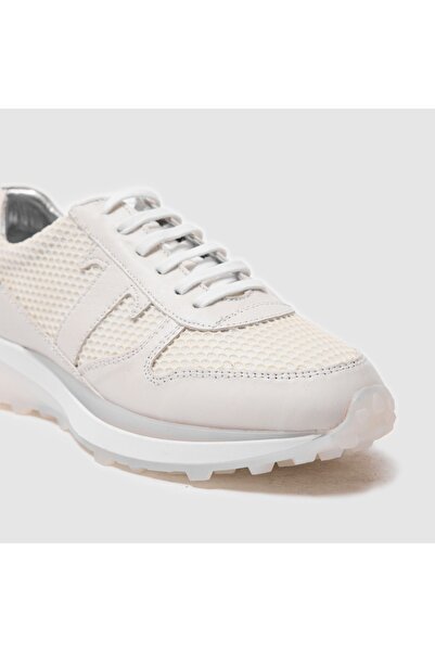 TOGO İnci Beyazı File Detaylı Kadın Spor Ayakkabı [060075]