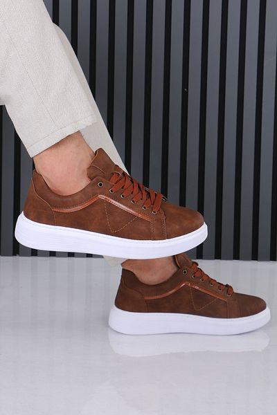 sauron Men's Sports Shoes Casual Sneaker Soft Tan Color Orthopedic Sole M801