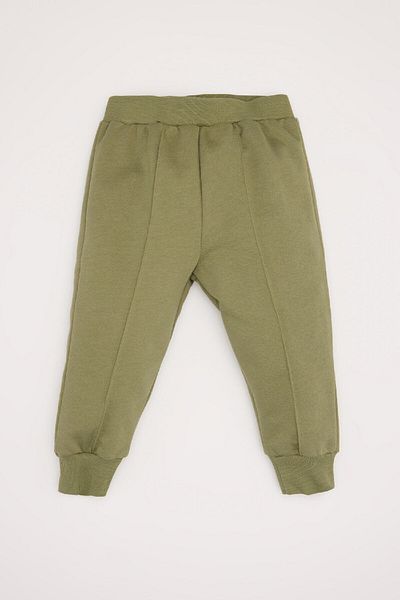 DeFacto Baby Boy 2-Piece Set Crew Neck Printed Sweatshirt Elastic Waist Sweatpants D7664A524Wn