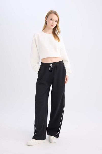 DeFacto Pantaloni de sport cu picioare largi și elastice în talie Coool E0163AX24WN
