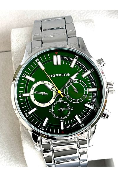 Choppers New Season Metal Cord Men's Wrist Watch + Bracelet Gift