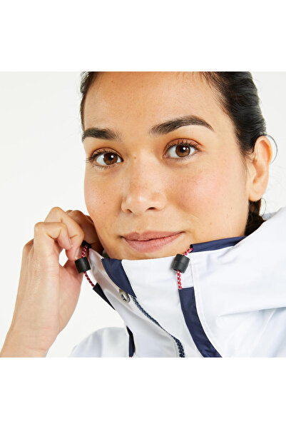 Decathlon Women's Sailing Thin Coat - White - Sailing 100