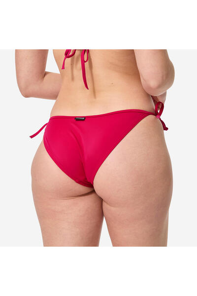 Decathlon Olaian Women's Drawstring Bikini Bottom - Red - Sofy
