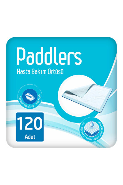 Paddlers 4x30 120 Adet Hasta Bakım Yatak Koruyucu Örtü (60X90 Boyutunda)