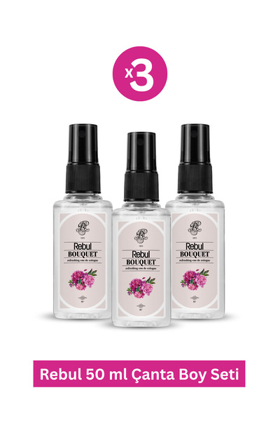 Rebul Bouquet Kolonya 50 Ml 3 adet