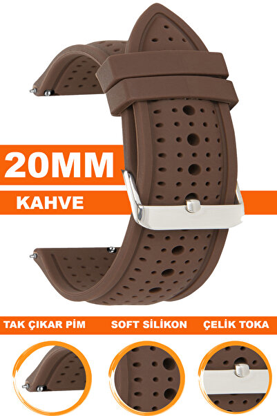 COBRA Huawei Watch Gt Gt2 Gt3 42mm Kasa Model Uyumlu 20mm Silikon Saat Kordon...