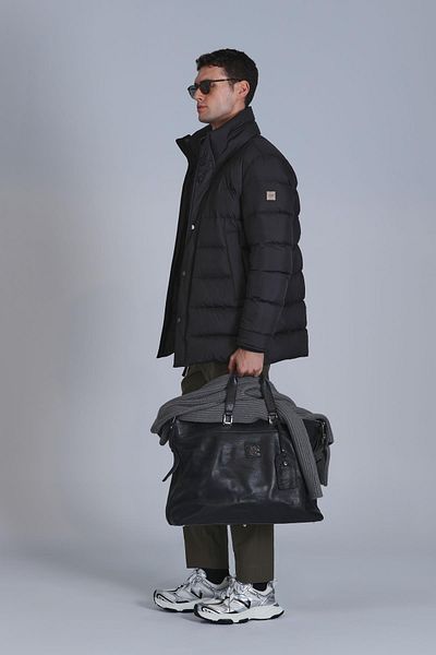 Lufian Rıld Goose Feather Men's Coat Black