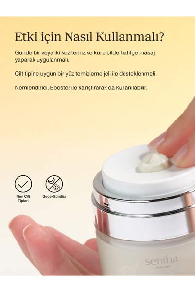 Seniha Skincare Balanced Moisturizer I Balanced Moisturizing Face Cream I Anti-Aging I Balanced Skin Type