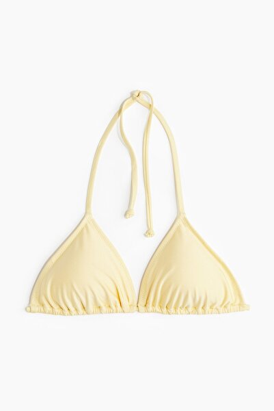 H&M Dolgulu Üçgen Bikini Üstü