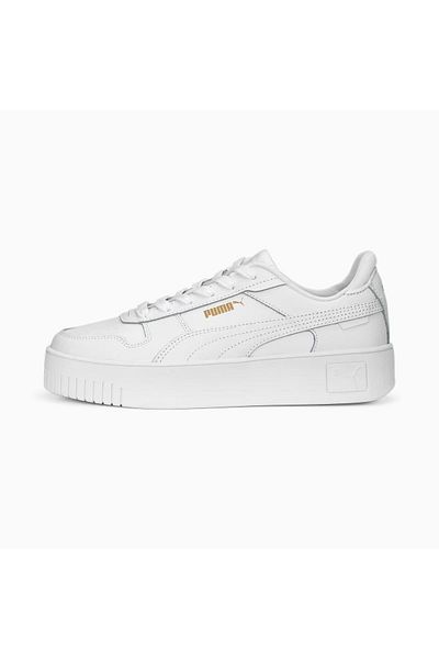 Puma 389390   01 Pantofi sport pentru femei Carina Street White-Gold