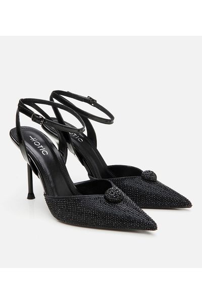 Hotiç Rochie de seară de damă Black Stone Stiletto