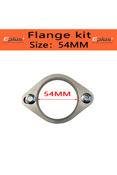 Choice طقم شفة كاتم صوت ماسورة عادم سيارة ودراجة نارية من إي بلس، مقاس 2.13 ب...