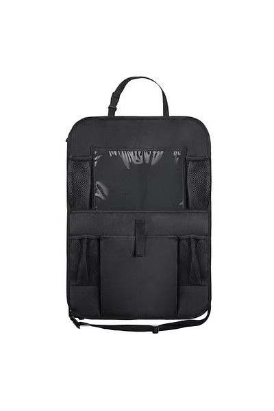 Choice Big Car Seat Back Pocket Multi-functional Storage Bags Car Back Seat Organizers with Touch Screen Ta